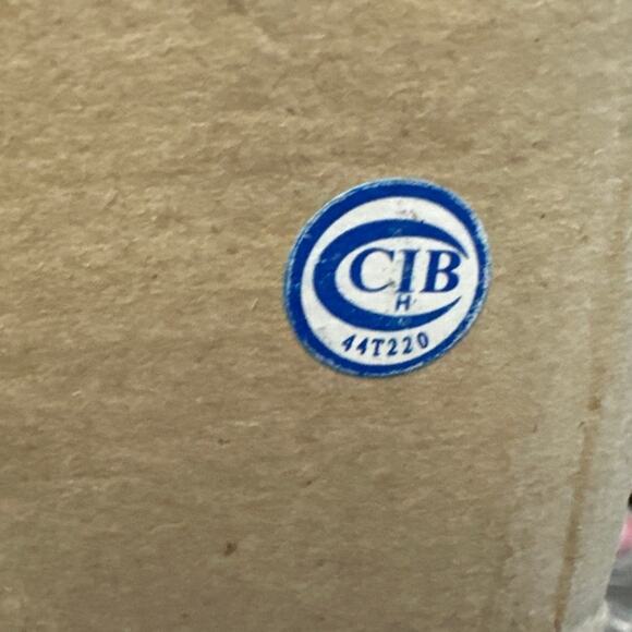 EXTREMELY RARE NEW Geo. Z Lefton Candy Cane Cookie Jar Original Box Iridescent - Picture 10 of 10